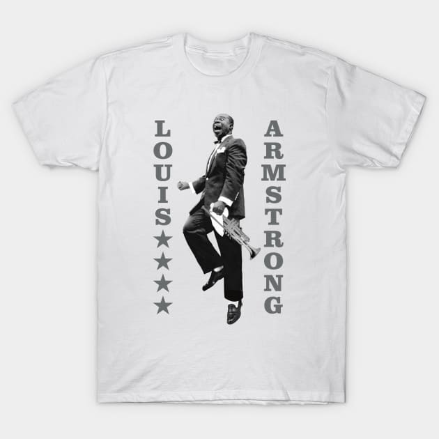 Louis Armstrong T-Shirt by PLAYDIGITAL2020